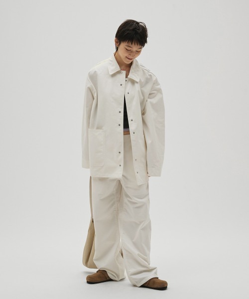 TODAYFUL（トゥデイフル）の「Boyfriend Cotton Jacket（テーラードジャケット・レディース・ブラック/ホワイト・36inch/38inch）」の10枚目の写真