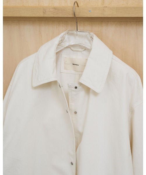 TODAYFUL（トゥデイフル）の「Boyfriend Cotton Jacket（テーラードジャケット・レディース・ブラック/ホワイト・36inch/38inch）」の16枚目の写真