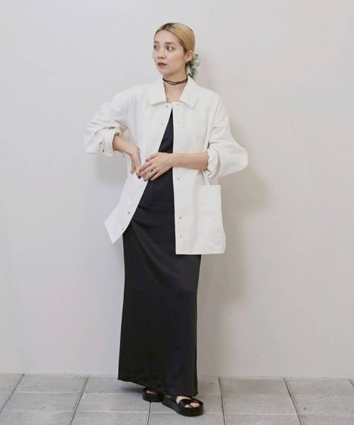 TODAYFUL（トゥデイフル）の「Boyfriend Cotton Jacket（テーラードジャケット・レディース・ブラック/ホワイト・36inch/38inch）」の20枚目の写真