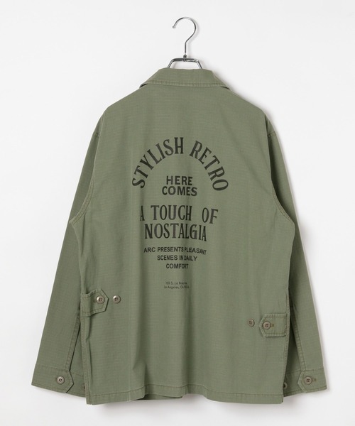 AMERICAN RAG CIE（アメリカンラグシー）の「【AMERICAN RAG CIE】ミリタリージャケット（WOMEN)（ミリタリージャケット・レディース・ネイビー/カーキ・FREE）」の15枚目の写真