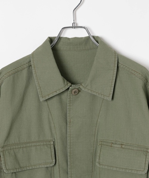AMERICAN RAG CIE（アメリカンラグシー）の「【AMERICAN RAG CIE】ミリタリージャケット（WOMEN)（ミリタリージャケット・レディース・ネイビー/カーキ・FREE）」の20枚目の写真