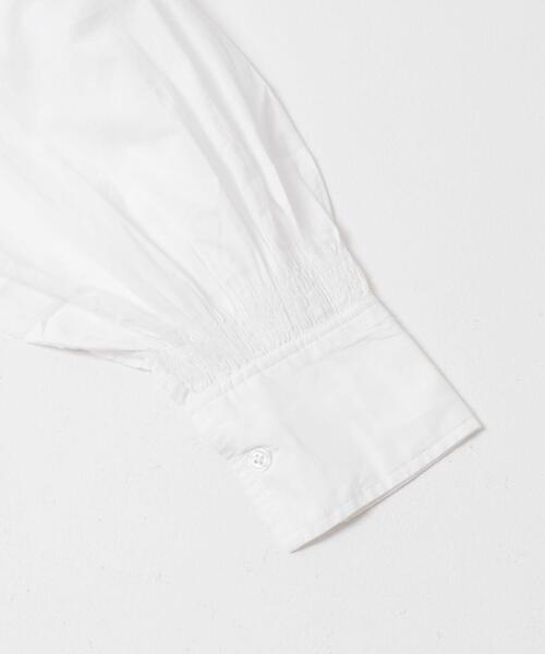 crinkle crinkle crinkle（クリンクルクリンクルクリンクル）の「crinkle crinkle crinkle　cotton frill coller shirts（シャツ/ブラウス・レディース・ブラック/ホワイト・FREE）」の10枚目の写真