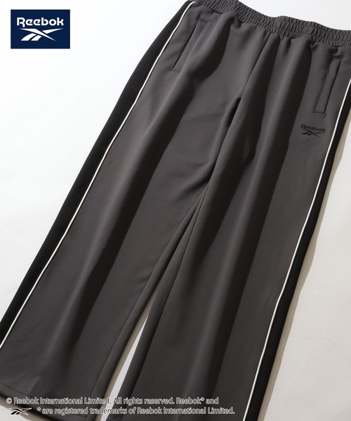 Reebok（リーボック）の「【Reebok/リーボック】ライン デザイン トラックパンツ（スウェットパンツ・メンズ・ブラック/チャコールグレー/ネイビー・M/L/LL）」の19枚目の写真