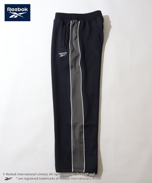 Reebok（リーボック）の「【Reebok/リーボック】ライン デザイン トラックパンツ（スウェットパンツ・メンズ・ブラック/チャコールグレー/ネイビー・M/L/LL）」の17枚目の写真
