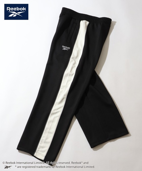 Reebok（リーボック）の「【Reebok/リーボック】ライン デザイン トラックパンツ（スウェットパンツ・メンズ・ブラック/チャコールグレー/ネイビー・M/L/LL）」の14枚目の写真