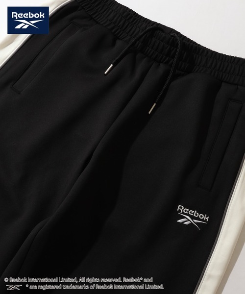 Reebok（リーボック）の「【Reebok/リーボック】ライン デザイン トラックパンツ（スウェットパンツ・メンズ・ブラック/チャコールグレー/ネイビー・M/L/LL）」の22枚目の写真