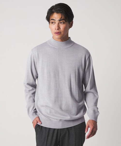 セール】テンジク モックネック ニット-ウォッシャブル-＜A DAY IN THE