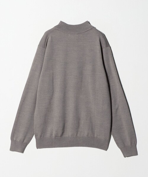 A DAY IN THE LIFE UNITED ARROWS(アデイインザライフユナイテッドアローズ)の「テンジク モックネック ニット-ウォッシャブル-<A DAY IN THE LIFE>(ニット/セーター・メンズ・ネイビー/ライトグレー/ブラック/ナチュラル/オフホワイト・S/M/L)」の19枚目の写真
