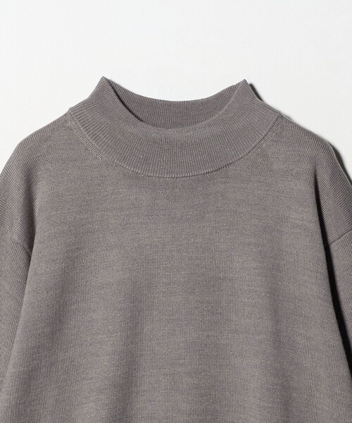 A DAY IN THE LIFE UNITED ARROWS(アデイインザライフユナイテッドアローズ)の「テンジク モックネック ニット-ウォッシャブル-<A DAY IN THE LIFE>(ニット/セーター・メンズ・ネイビー/ライトグレー/ブラック/ナチュラル/オフホワイト・S/M/L)」の20枚目の写真