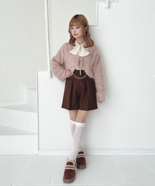 F i.n.t(フィント)の「スカラップレースボウタイシャツ/fint フィント(シャツ/ブラウス・レディース・オフホワイト/アイボリー・FREE)」の14枚目の写真