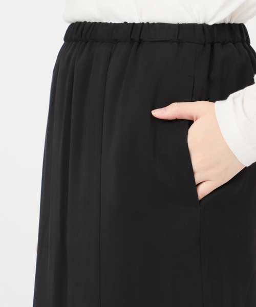 JOURNAL STANDARD relume（ジャーナルスタンダード　レリューム）の「フィブリルパネルスカート（スカート・レディース・ブラック/ブラウン系その他・36/38）」の20枚目の写真