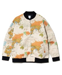 Revo. | Revo./レヴォ　ゴブラン総柄織り ジップアップ ブルゾン(ブルゾン)