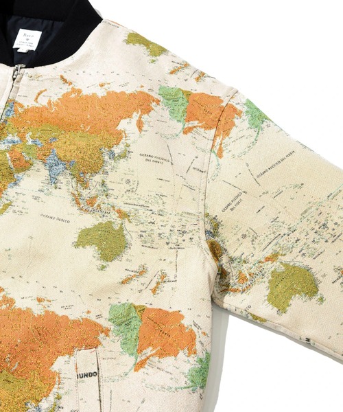 Revo.（レボ）の「Revo./レヴォ　ゴブラン総柄織り ジップアップ ブルゾン（ブルゾン・メンズ・その他1/その他3/その他4/その他2・MEDIUM/LARGE/X-LARGE）」の19枚目の写真