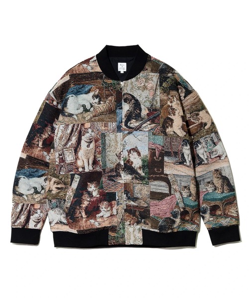 Revo.（レボ）の「Revo./レヴォ　ゴブラン総柄織り ジップアップ ブルゾン（ブルゾン・メンズ・その他1/その他3/その他4/その他2・MEDIUM/LARGE/X-LARGE）」の15枚目の写真