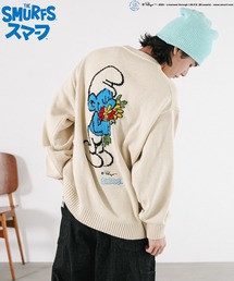BAYFLOW | 【THE SMURFS/スマーフ】ジャガードニットプルオーバー(ニット/セーター)
