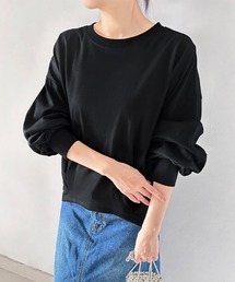 ストレートラインシンプルカットソー