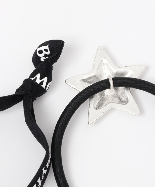 BAYFLOW（ベイフロー）の「CGスターゴムヘアセット（ヘアゴム・レディース・ブラウン/ブラック/アイボリー/グレー・FREE）」の6枚目の写真