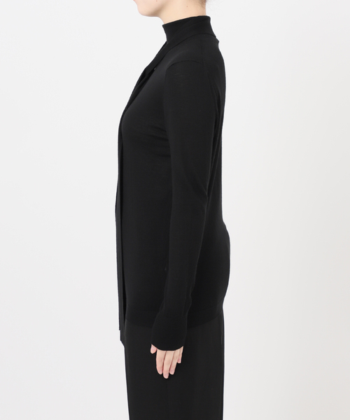 VERMEIL par iena(ヴェルメイユパーイエナ)の「LE PETIT PULLE ル プティ プレ highneck sweater 1251055(ニット/セーター・レディース・アイボリー/ブラック・FREE)」の14枚目の写真