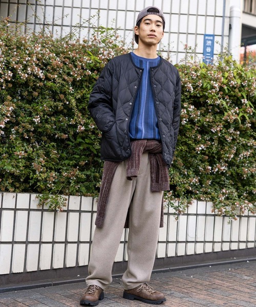 セール】起毛ストライププルオーバー（Tシャツ/カットソー）｜niko and