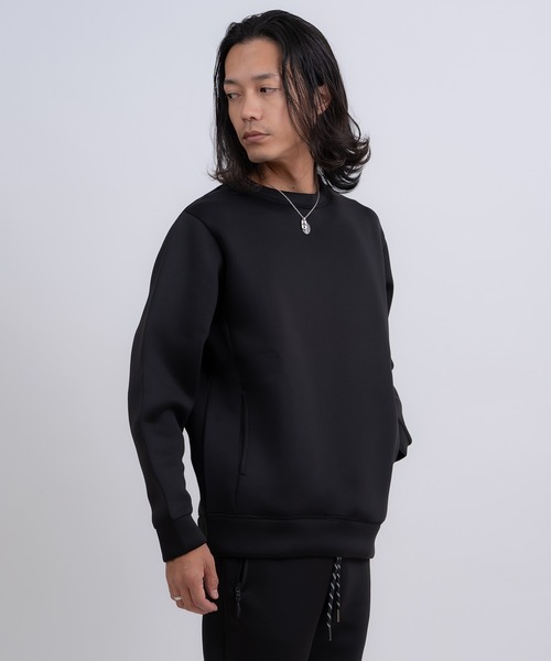 improves（インプローブス）の「ストレッチ プルオーバー トレーナー（スウェット・メンズ・杢グレー/ブラック・X-LARGE/LARGE/MEDIUM）」の8枚目の写真