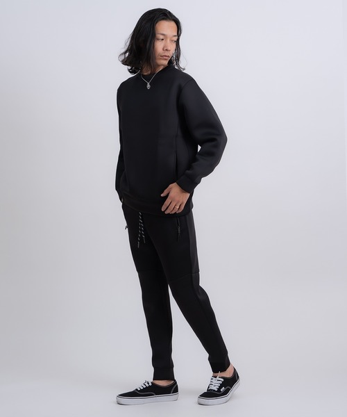 improves（インプローブス）の「ストレッチ プルオーバー トレーナー（スウェット・メンズ・杢グレー/ブラック・X-LARGE/LARGE/MEDIUM）」の11枚目の写真
