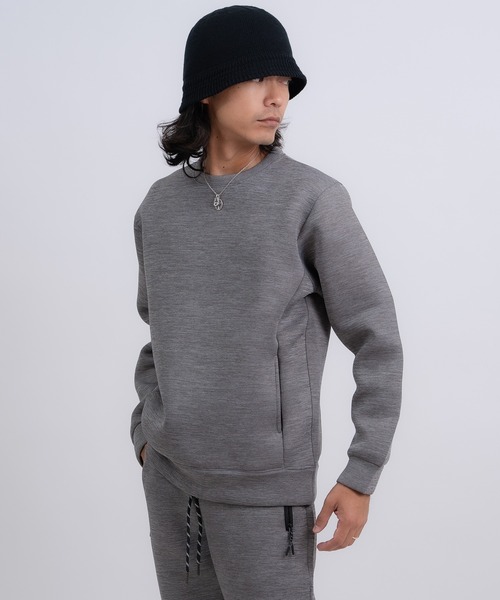 improves（インプローブス）の「ストレッチ プルオーバー トレーナー（スウェット・メンズ・杢グレー/ブラック・X-LARGE/LARGE/MEDIUM）」の12枚目の写真