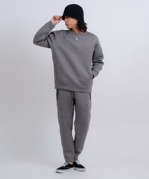 improves（インプローブス）の「ストレッチ プルオーバー トレーナー（スウェット・メンズ・杢グレー/ブラック・X-LARGE/LARGE/MEDIUM）」の15枚目の写真