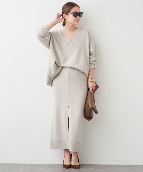 セール】*OLBIA スリット スカート（スカート）｜Deuxieme Classe