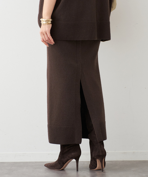 新品未使用 Deuxieme Classe OLBIA SLIT スカート 38 セール】*OLBIA スリット スカート（スカート）｜Deuxieme Classe