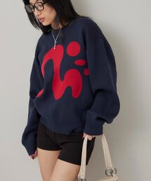 WHO'S WHO gallery | 【COOPER】Mgロゴジャガードニット(ニット/セーター)