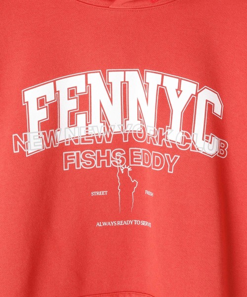 niko and...（ニコアンド）の「【NEW NEW YORK XMAS】コラボフーディ（パーカー・レディース・グレー/ネイビー/レッド・MEDIUM/LARGE）」の6枚目の写真