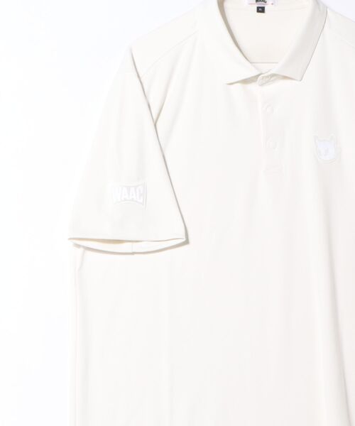 WAAC ホワイト ポロシャツ セール】MEN'S 半袖ポロシャツ（ポロシャツ）｜WAAC（ワック）の