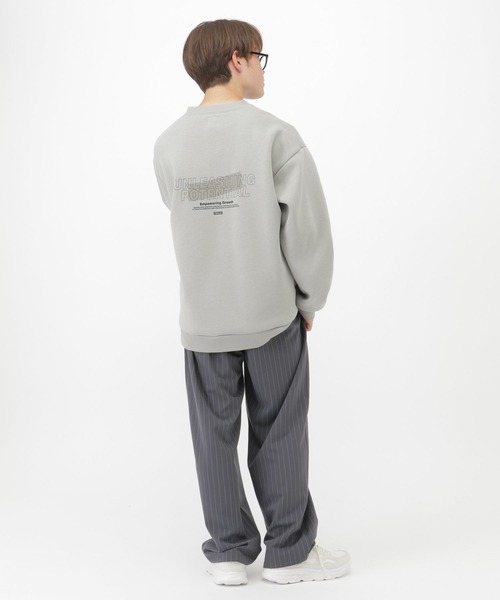 セール】グラフィク裏起毛スウェット/AND YUA ANY/599700（スウェット