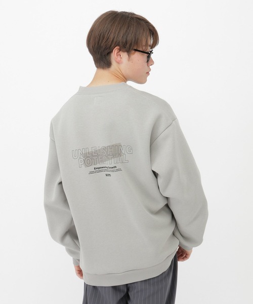 セール】グラフィク裏起毛スウェット/AND YUA ANY/599700（スウェット