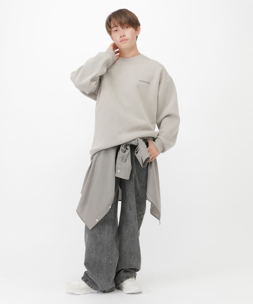 セール】グラフィク裏起毛スウェット/AND YUA ANY/599700（スウェット