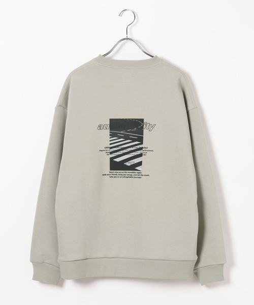 セール】グラフィク裏起毛スウェット/AND YUA ANY/599700（スウェット