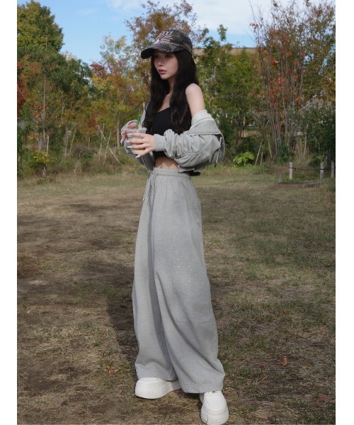 シャイニーバレルスウェットパンツ（スウェットパンツ）｜Darich