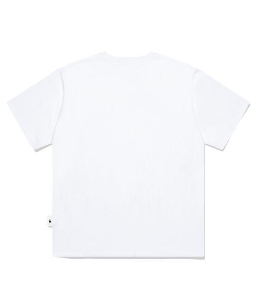 ESCAPEFROM(エスケープフロム)の「ピンク ザ パーフェクト エスケープクラブ プリント オーバーサイズ 半袖Tシャツ ホワイト(Tシャツ/カットソー・レディース・その他・LARGE/SMALL/MEDIUM)」の3枚目の写真