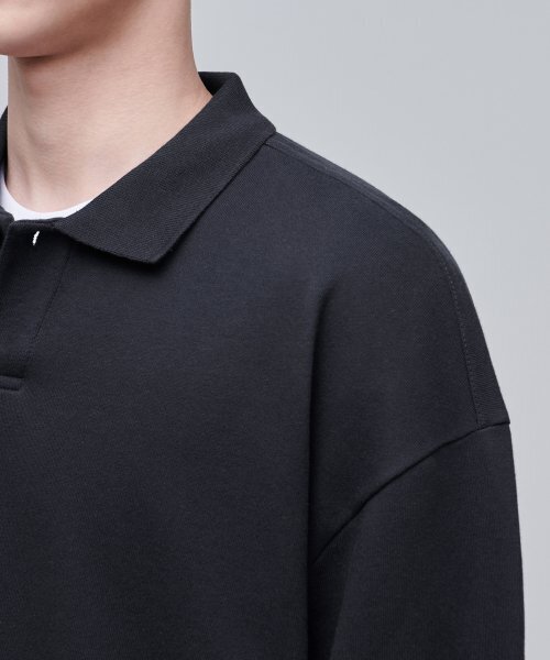 MUSINSA STANDARD（ムシンサスタンダード）の「特大カラースウェットシャツ[ダークグレー]（スウェット・メンズ・その他・SMALL/MEDIUM/LARGE/XXX-LARGE）」の7枚目の写真