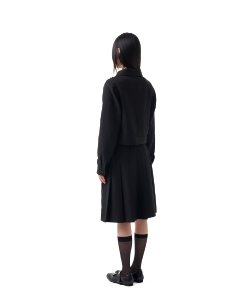 IUGAMAKARAS(イウガマカラス)の「Belted Bag Pleats Midi Skirt (Black)(スカート・レディース・その他・1/2)」の7枚目の写真