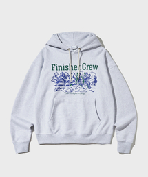 V.S.C HOOD SWEAT(FINISHER CREW)_1%MELANGE GRAY