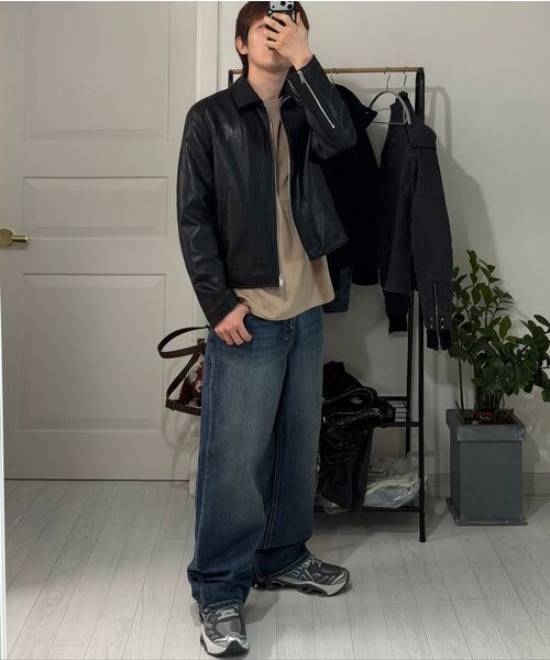 MUSINSA STANDARD（ムシンサスタンダード）の「[クールタンダード] リラックスフィットクルーネックTシャツ [エクリュ]（Tシャツ/カットソー・メンズ・その他・XXX-LARGE/SMALL/MEDIUM/LARGE/X-LARGE/XX-LARGE）」の7枚目の写真