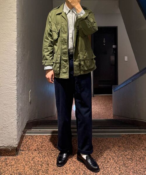 MUSINSA STANDARD（ムシンサスタンダード）の「ワイドシノパンツ[ネイビー]（その他パンツ・メンズ・その他・30/33/26/27/28/29/40/38/42/36/34/32/31）」の8枚目の写真
