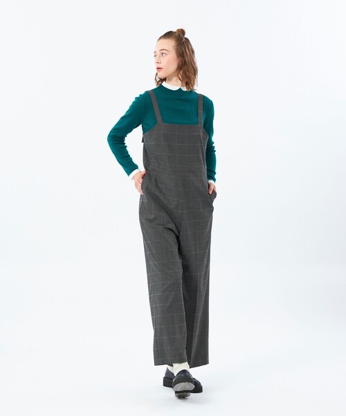 セール】ブークレチェックサロペット（サロペット/オーバーオール