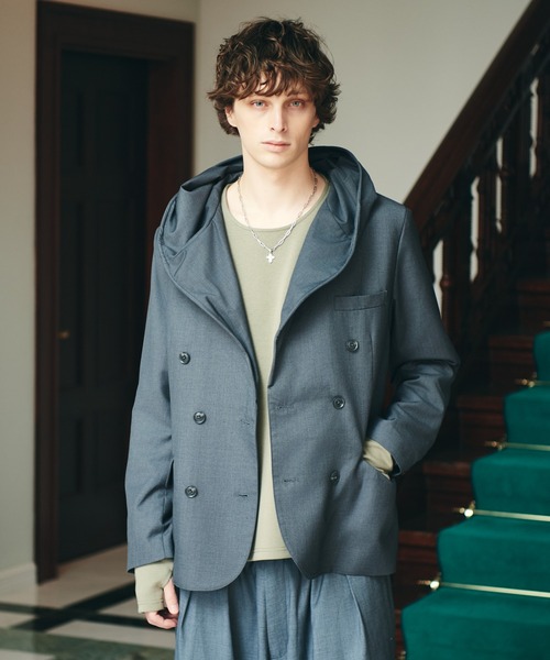 glamb（グラム）の「Carol Tailored Jacket / キャロルテーラードジャケット（テーラードジャケット・メンズ・ベージュ/ブラック/グレー・S/M/L）」の3枚目の写真