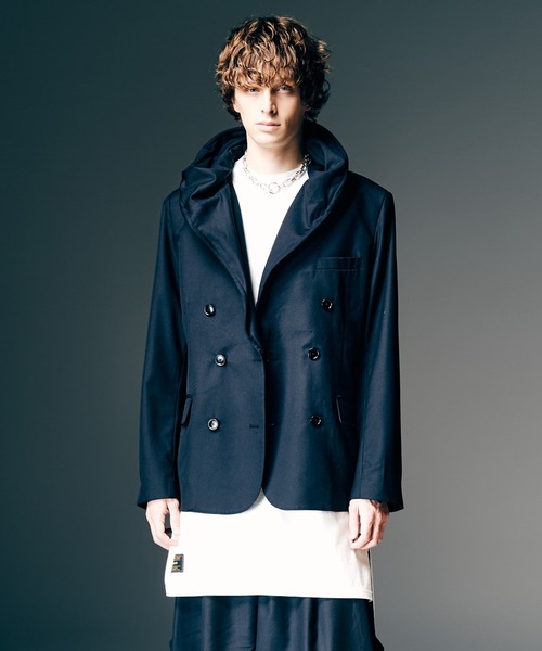 glamb（グラム）の「Carol Tailored Jacket / キャロルテーラードジャケット（テーラードジャケット・メンズ・ベージュ/ブラック/グレー・S/M/L）」の8枚目の写真