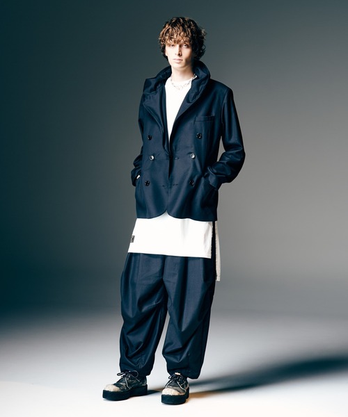 glamb（グラム）の「Carol Tailored Jacket / キャロルテーラードジャケット（テーラードジャケット・メンズ・ベージュ/ブラック/グレー・S/M/L）」の10枚目の写真