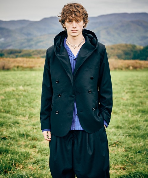 glamb（グラム）の「Carol Tailored Jacket / キャロルテーラードジャケット（テーラードジャケット・メンズ・ベージュ/ブラック/グレー・S/M/L）」の16枚目の写真