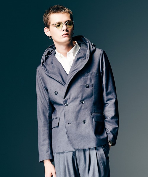 glamb（グラム）の「Carol Tailored Jacket / キャロルテーラードジャケット（テーラードジャケット・メンズ・ベージュ/ブラック/グレー・S/M/L）」の9枚目の写真