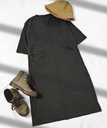 OSYAREVO（オシャレボ）の「Vネック ニットワンピース（ワンピース）」